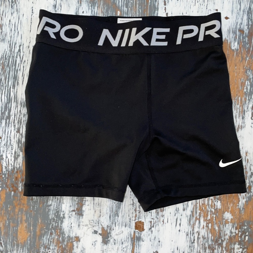 Black Kids Nike Pro Shorts